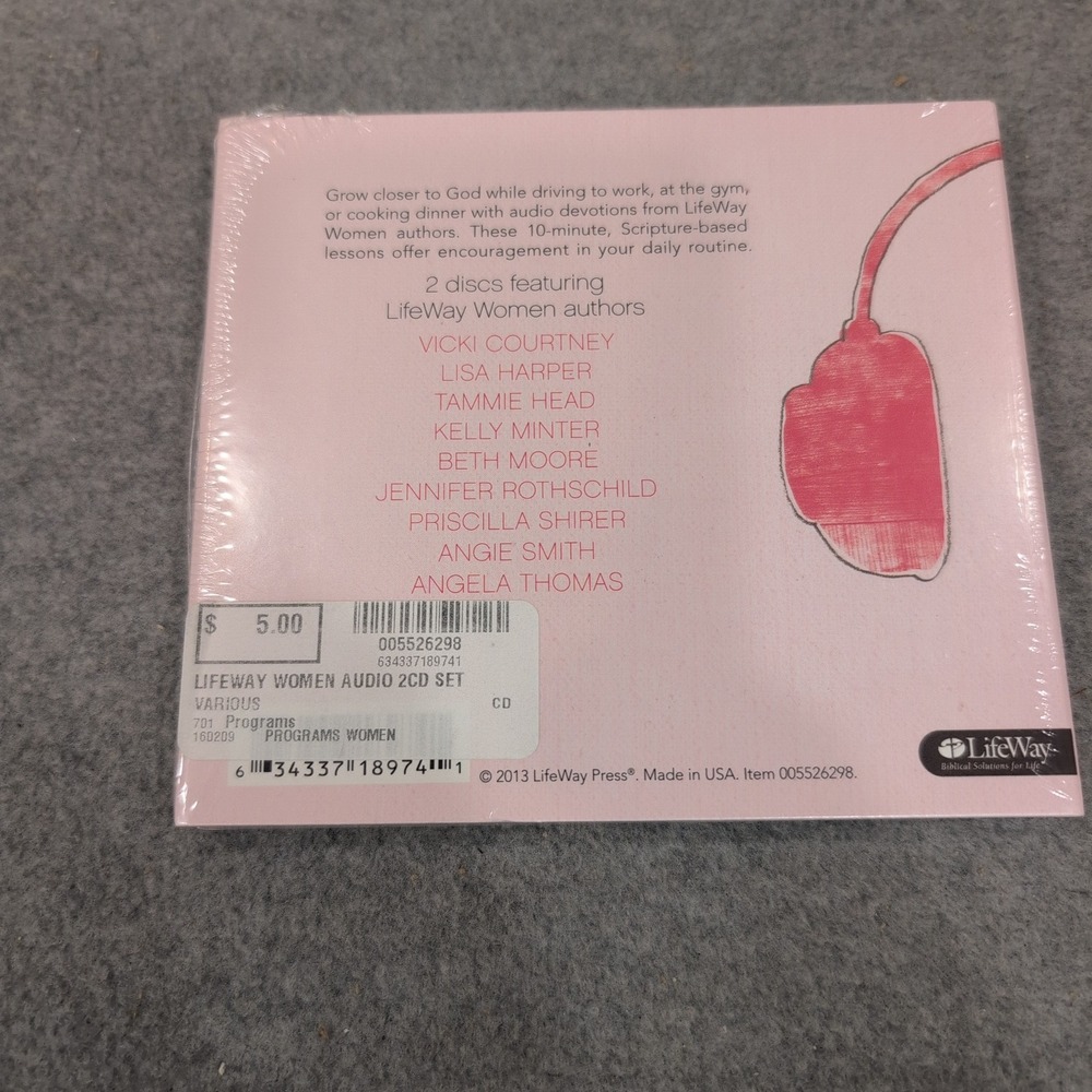 LifeWay Women Devotions Audio 2 CD Set Beth Moore Priscilla Shirer 2013 NEW - Picture 2 of 3
